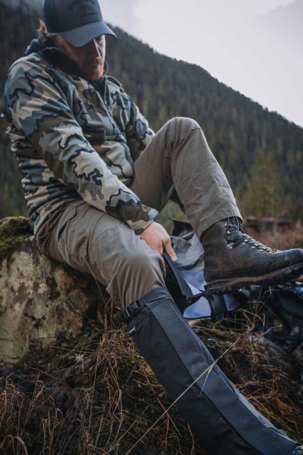 hunter-wearing-ape-equipment-waterproof-gaiters